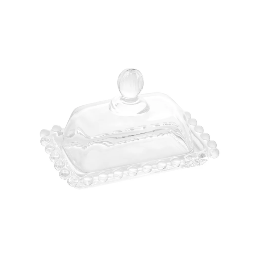 Manteigueira Cristal Pearl Bolinha - 11 cm - Image 6