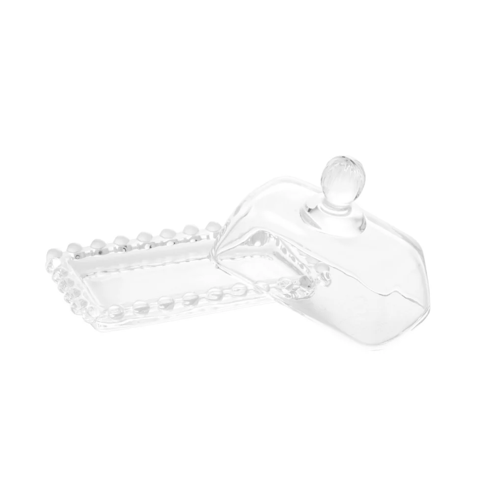 Manteigueira Cristal Pearl Bolinha - 11 cm - Image 8