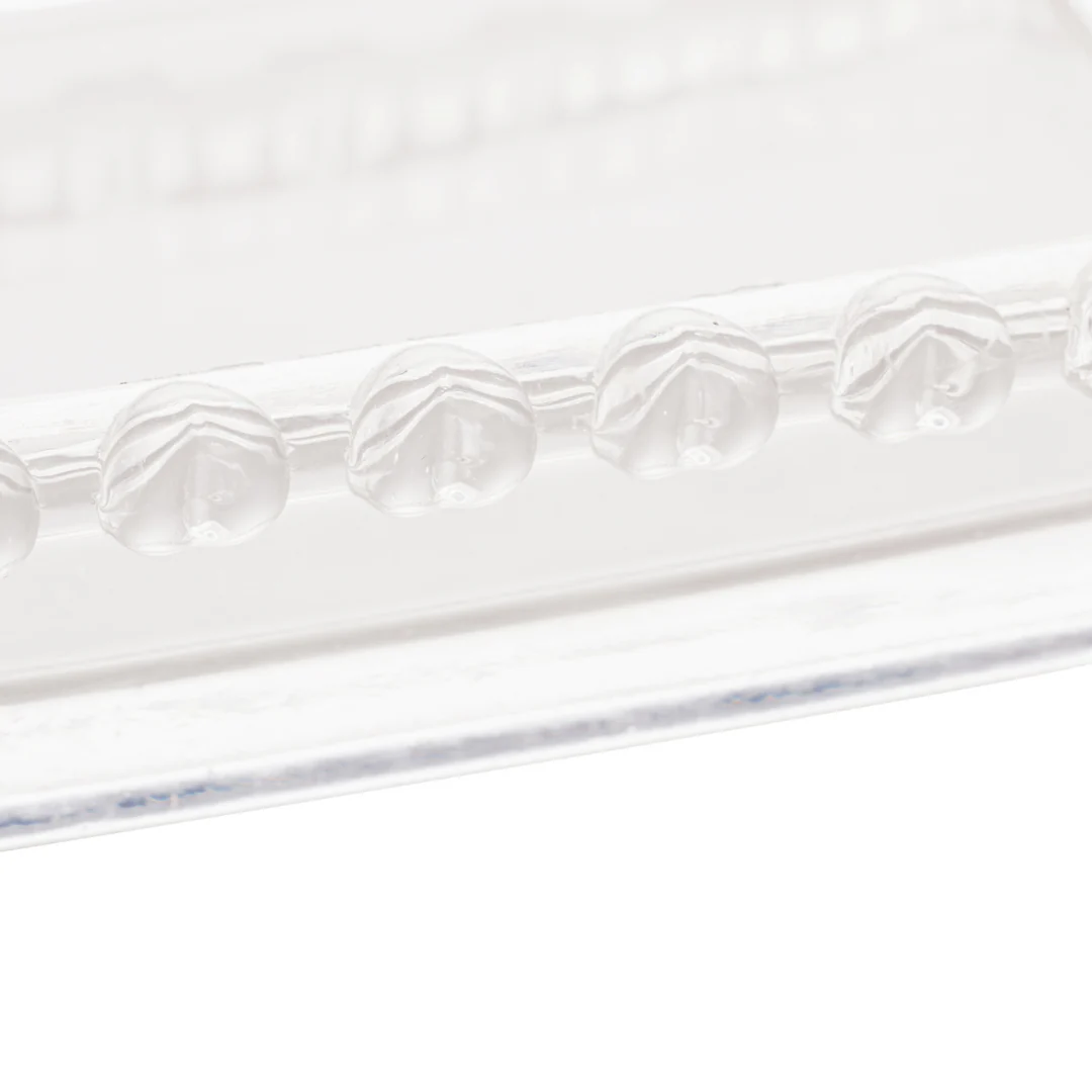 Manteigueira de Cristal de Chumbo Tampa Coração 17cm - Image 13