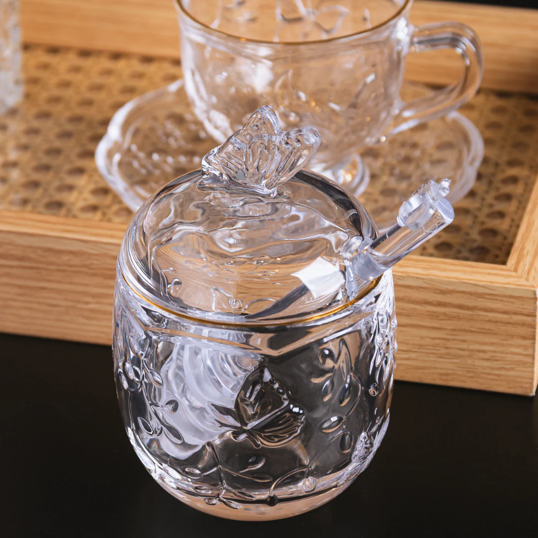 Meleira com Pegador de Cristal New Butterfly com Fio de Ouro 250ml - Image 3