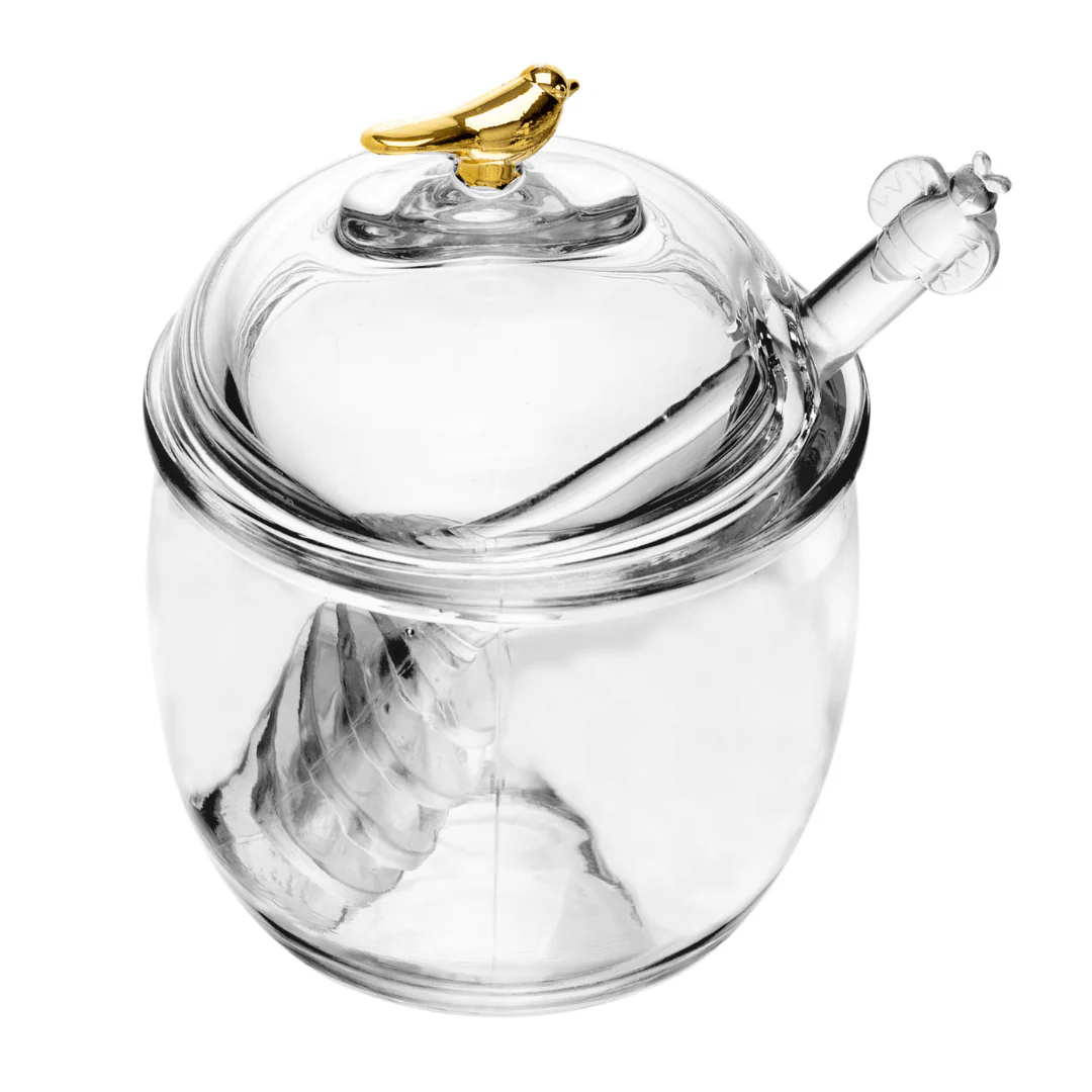 Meleira com Pegador e Tampa de Cristal Golden Bird 150ml - Image 11