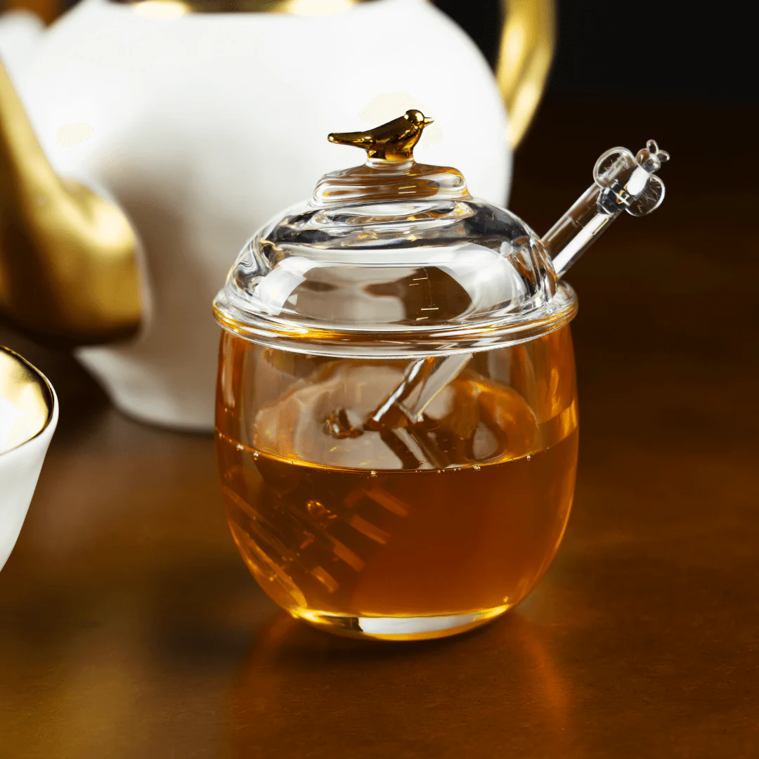 Meleira com Pegador e Tampa de Cristal Golden Bird 150ml - Image 4