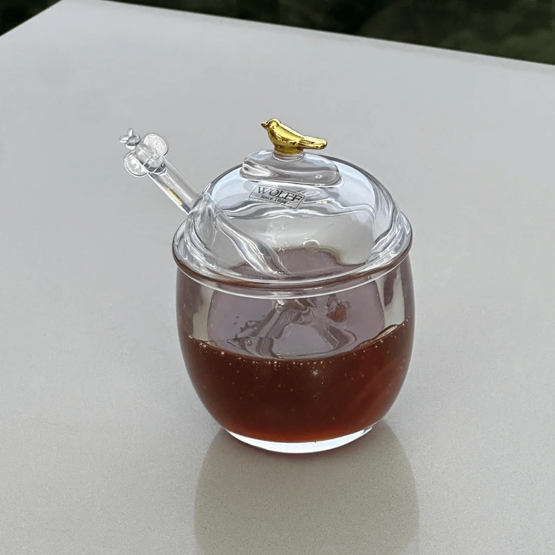 Meleira com Pegador e Tampa de Cristal Golden Bird 150ml - Image 8