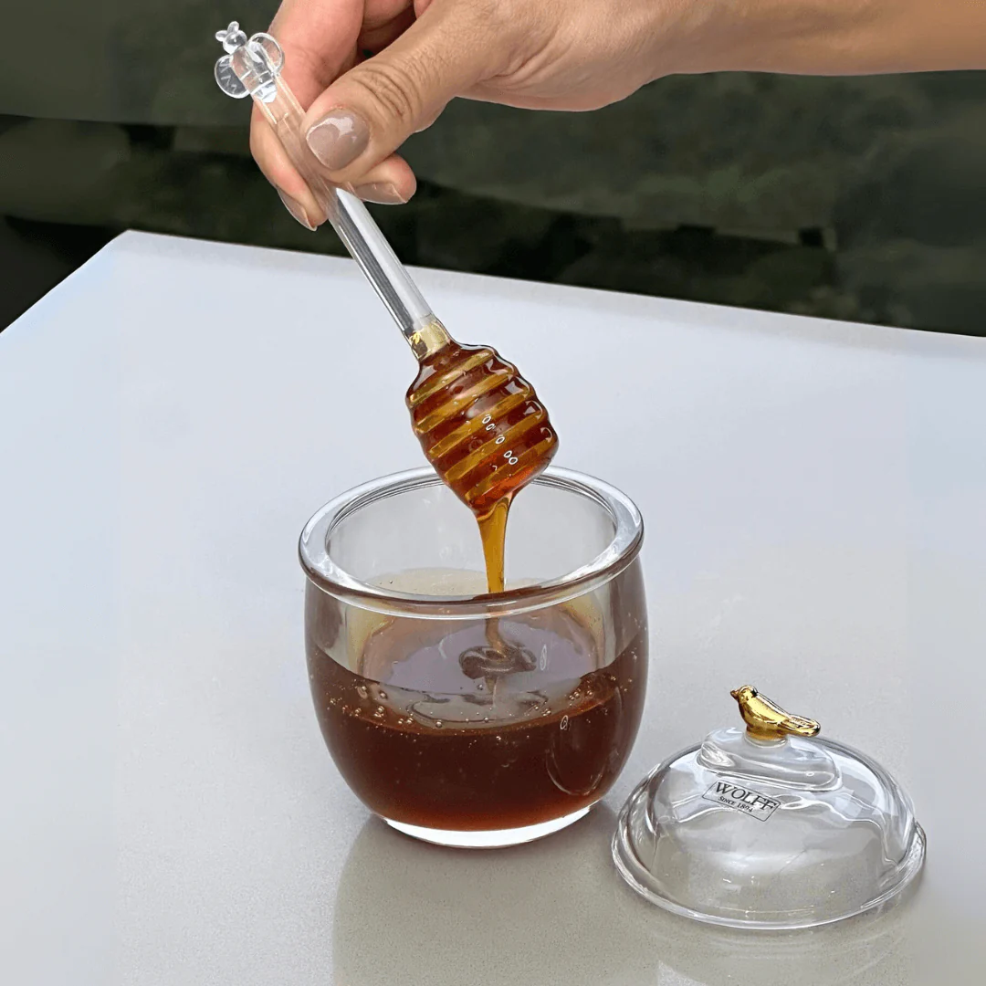 Meleira com Pegador e Tampa de Cristal Golden Bird 150ml - Image 9