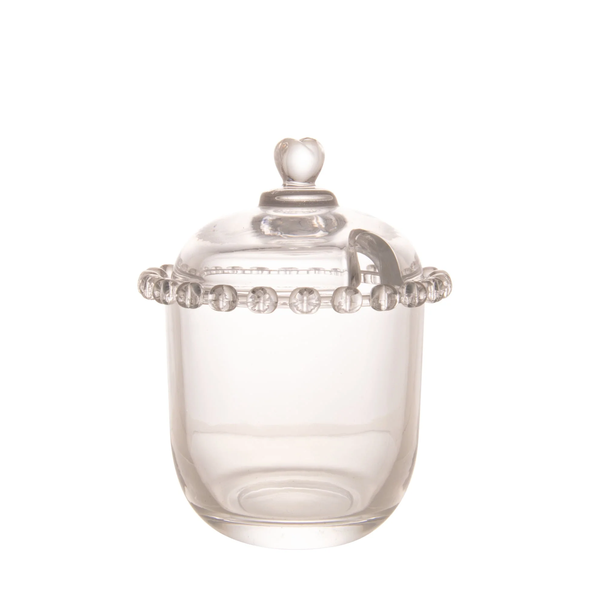 Meleira de Cristal Chumbo com Pegador e Detalhes em Formato de Coração - Image 14