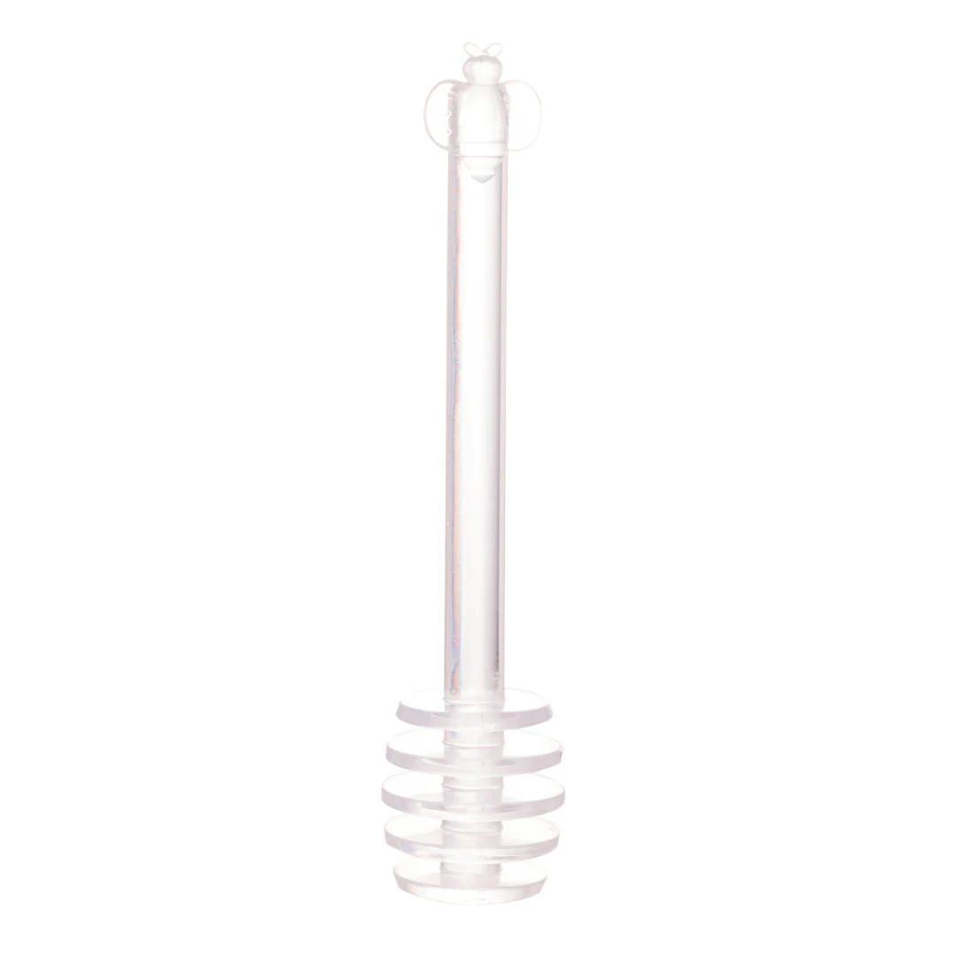 Meleira de Cristal Martelado com Colher e Tampa com Fio de Ouro Petra - Image 15