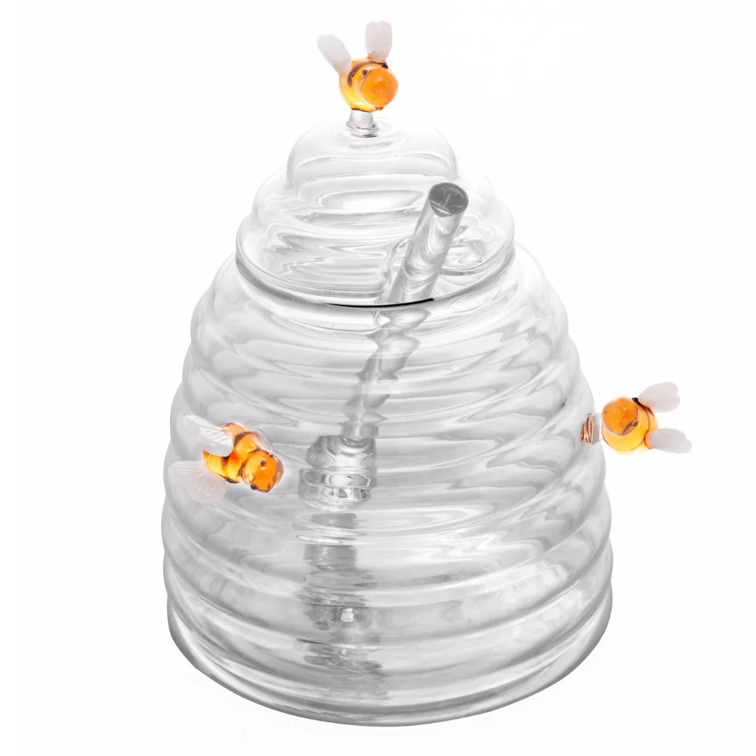 Meleira de Vidro Borossilicato com Pegador Lovely Bee Abelha 500ml - Image 11