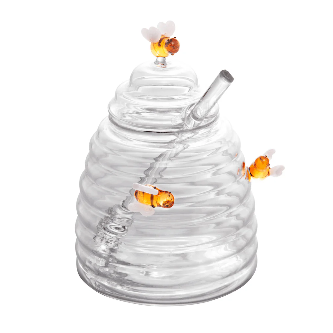 Meleira de Vidro Borossilicato com Pegador Lovely Bee Abelha 500ml - Image 9