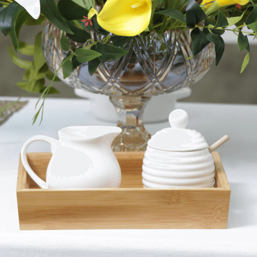 Meleira New Bone Mary com Pegador em Porcelana Branco 11,5cm - Image 5