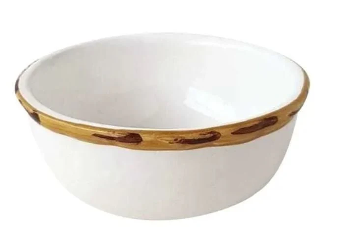 Mini Bowl em Bambu Branco