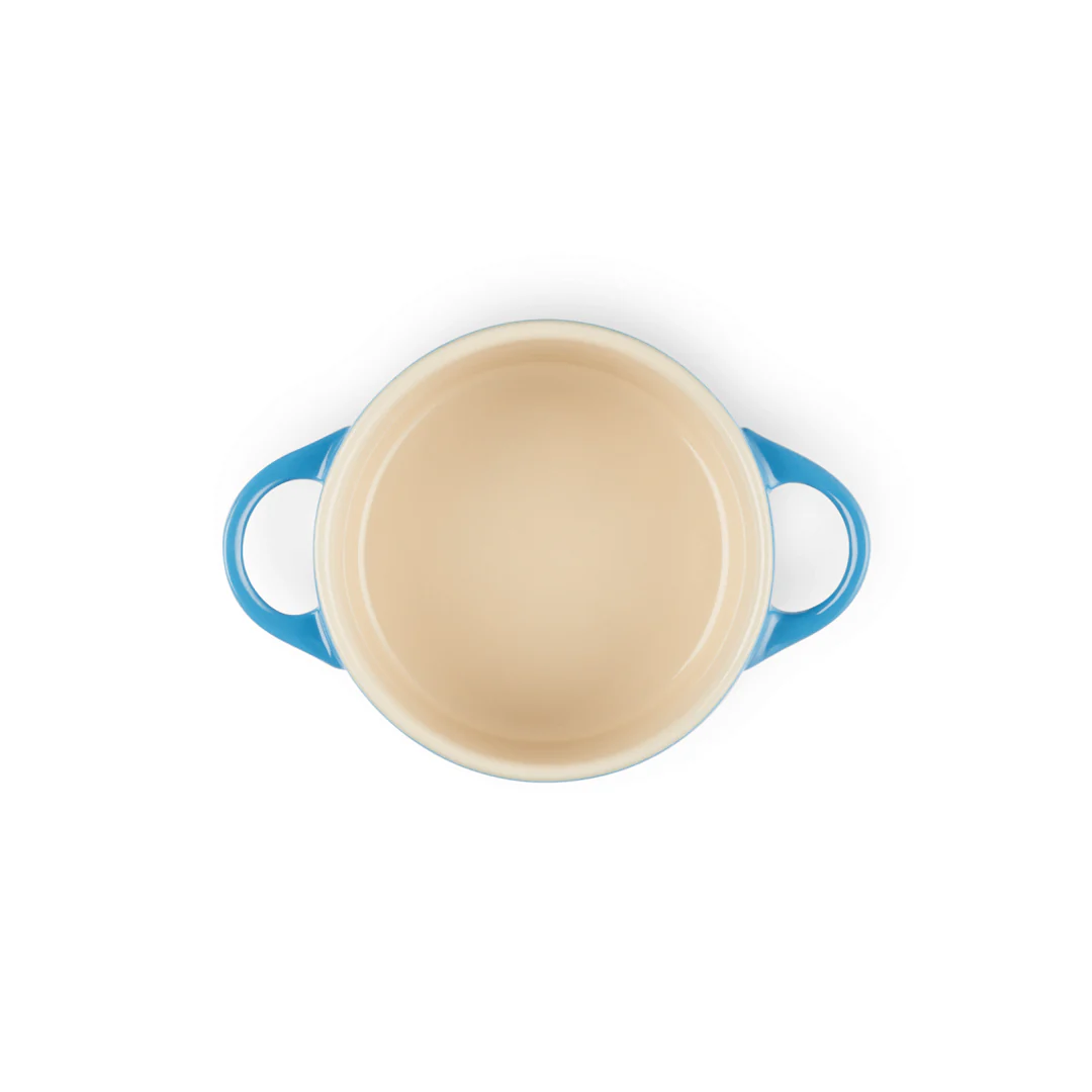 Mini Cocotte Caçarola Cerâmica Azul Marseille Le Creuset - 14 cm - Image 4