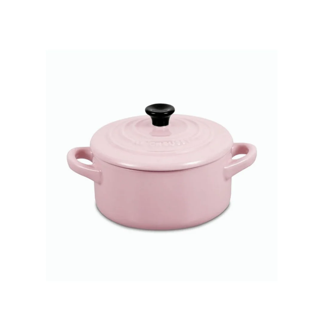 Mini Cocotte Caçarola Cerâmica Pink Chiffon Le Creuset - 14 cm