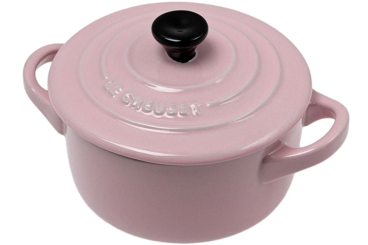 Mini Cocotte Caçarola Cerâmica Pink Chiffon Le Creuset - 14 cm - Image 4