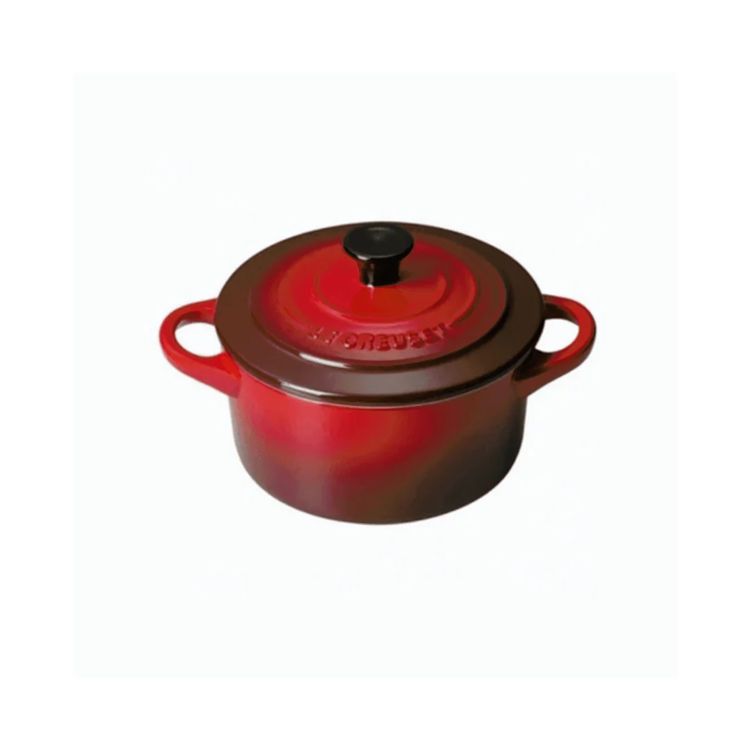 Mini Cocotte Caçarola Cerâmica Vermelha Le Creuset - 14 cm - Image 4