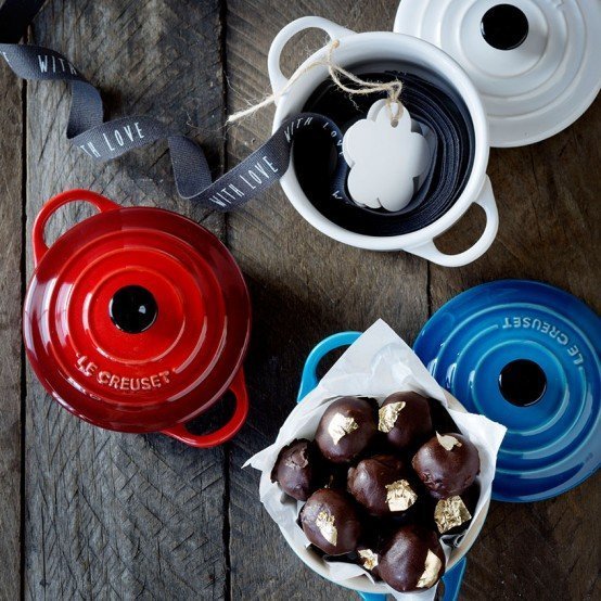 Mini Cocotte Caçarola Cerâmica Vermelha Le Creuset - 14 cm - Image 5
