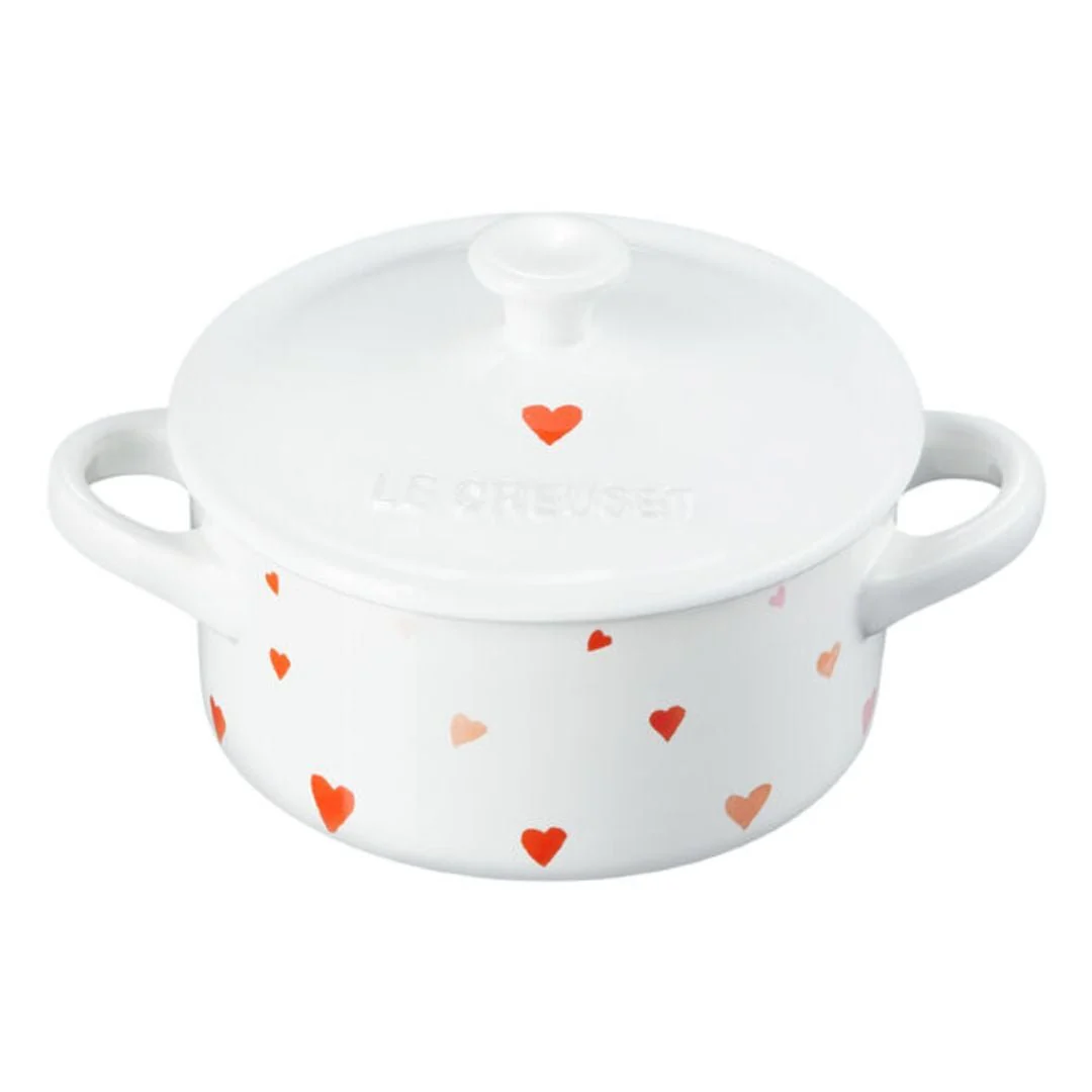 Mini Cocotte Coração Branco 14cm Le Creuset - Image 3