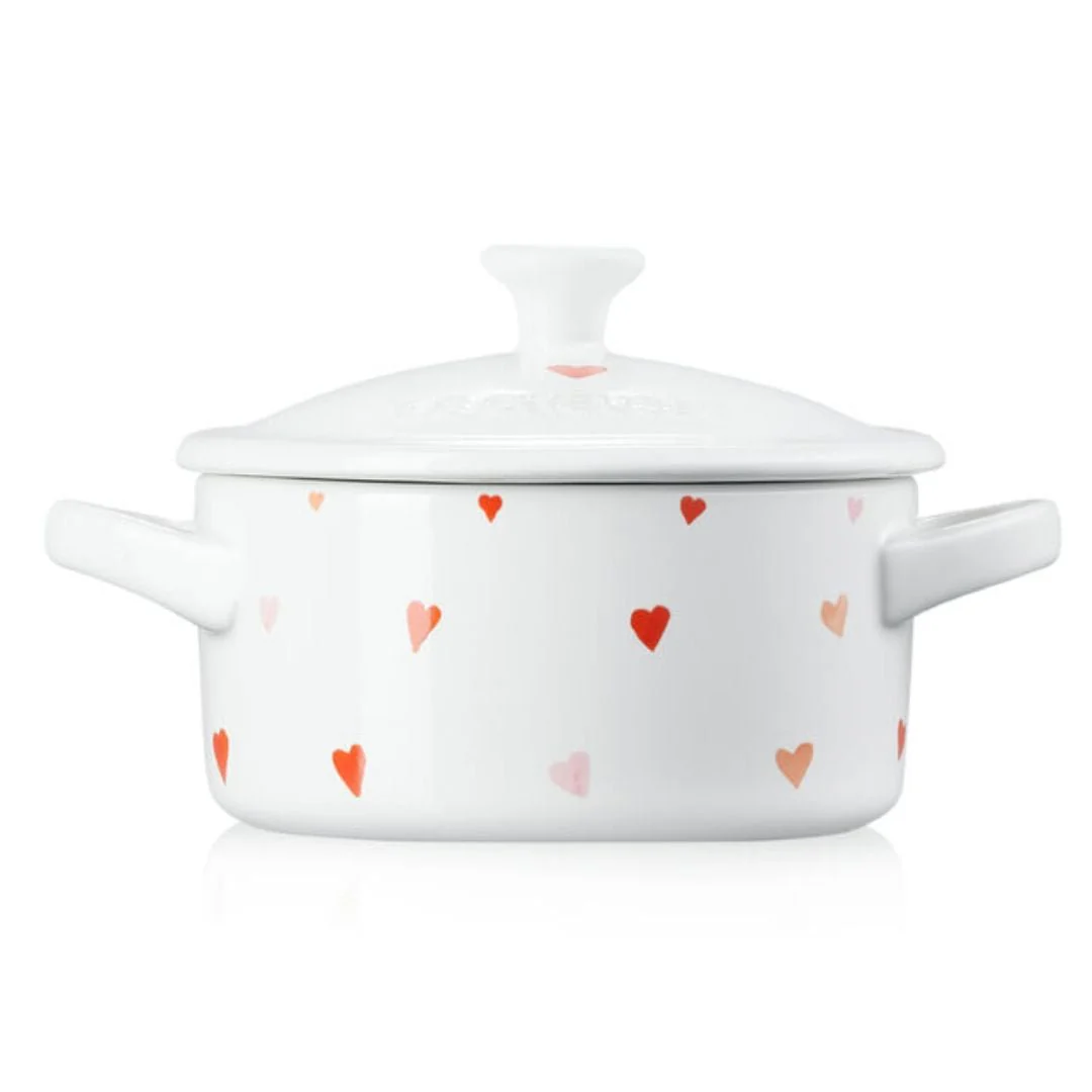 Mini Cocotte Coração Branco 14cm Le Creuset - Image 4