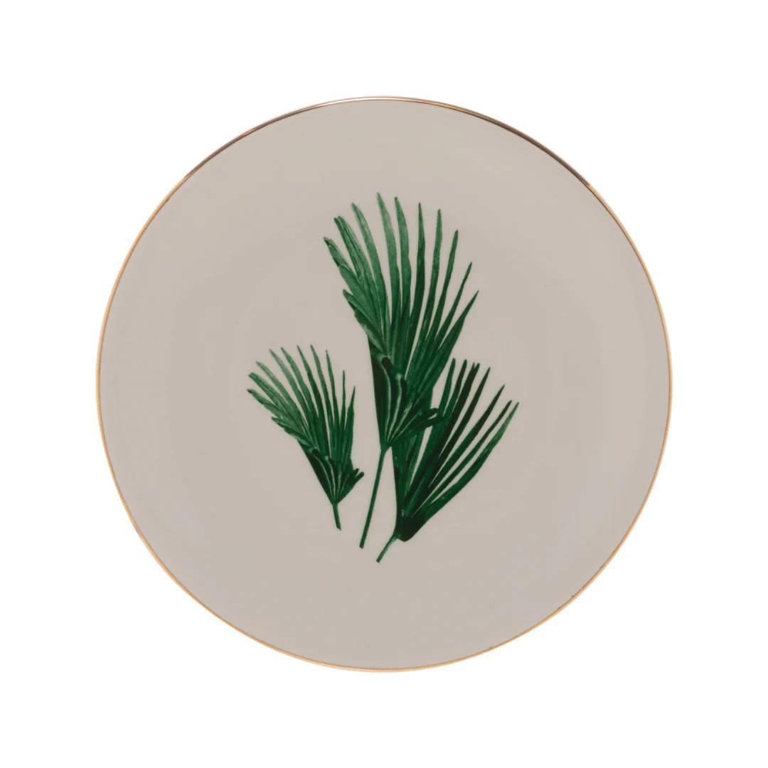 Mini Prato Decorativo Porcelana Leaf Redondo - 15 cm - Image 2