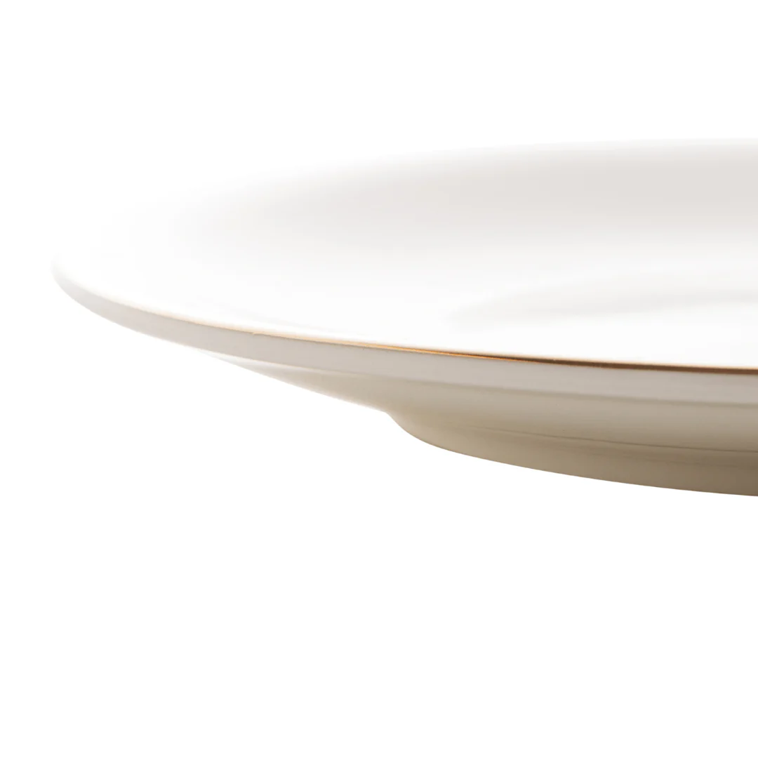 Mini Prato Decorativo Porcelana Leaf Redondo - 15 cm - Image 4