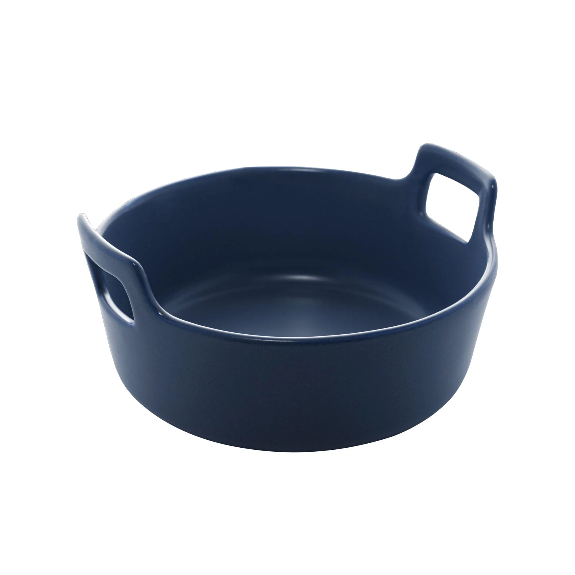 Mini Travessa Caçarola Porcelana Nordica Azul Marinho Matt - 16 cm