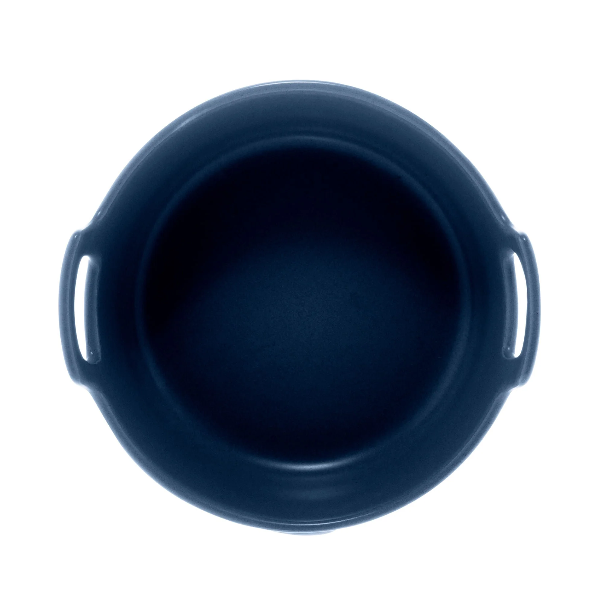 Mini Travessa Caçarola Porcelana Nordica Azul Marinho Matt - 16 cm - Image 4