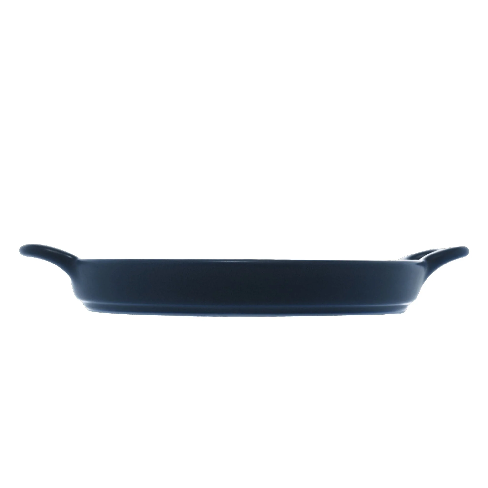 Mini Travessa Grill Redonda Porcelana Nordica Azul Marinho Matt - 20cm - Image 4