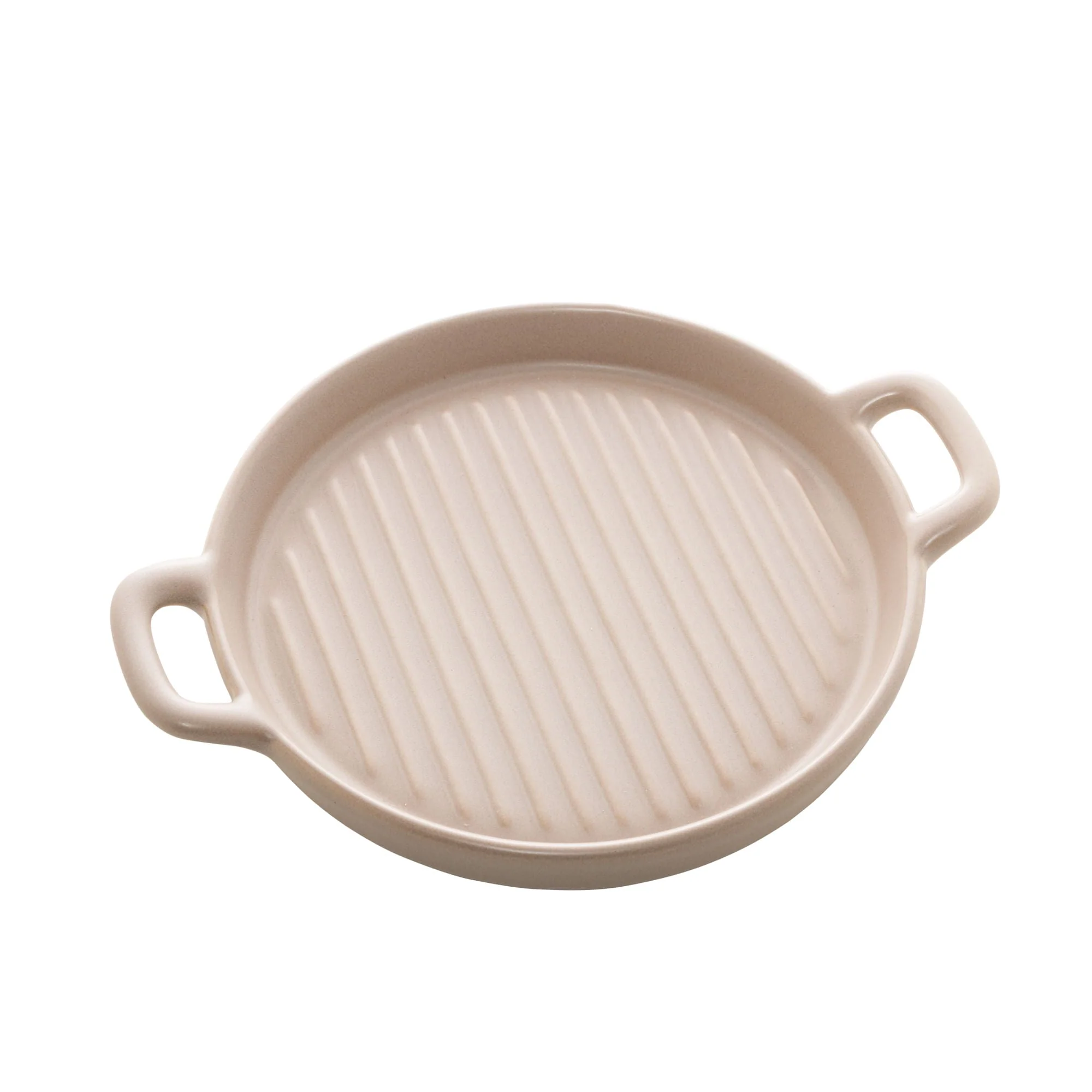 Mini Travessa Grill Redonda Porcelana Nordica Cinza Matt - 20 cm