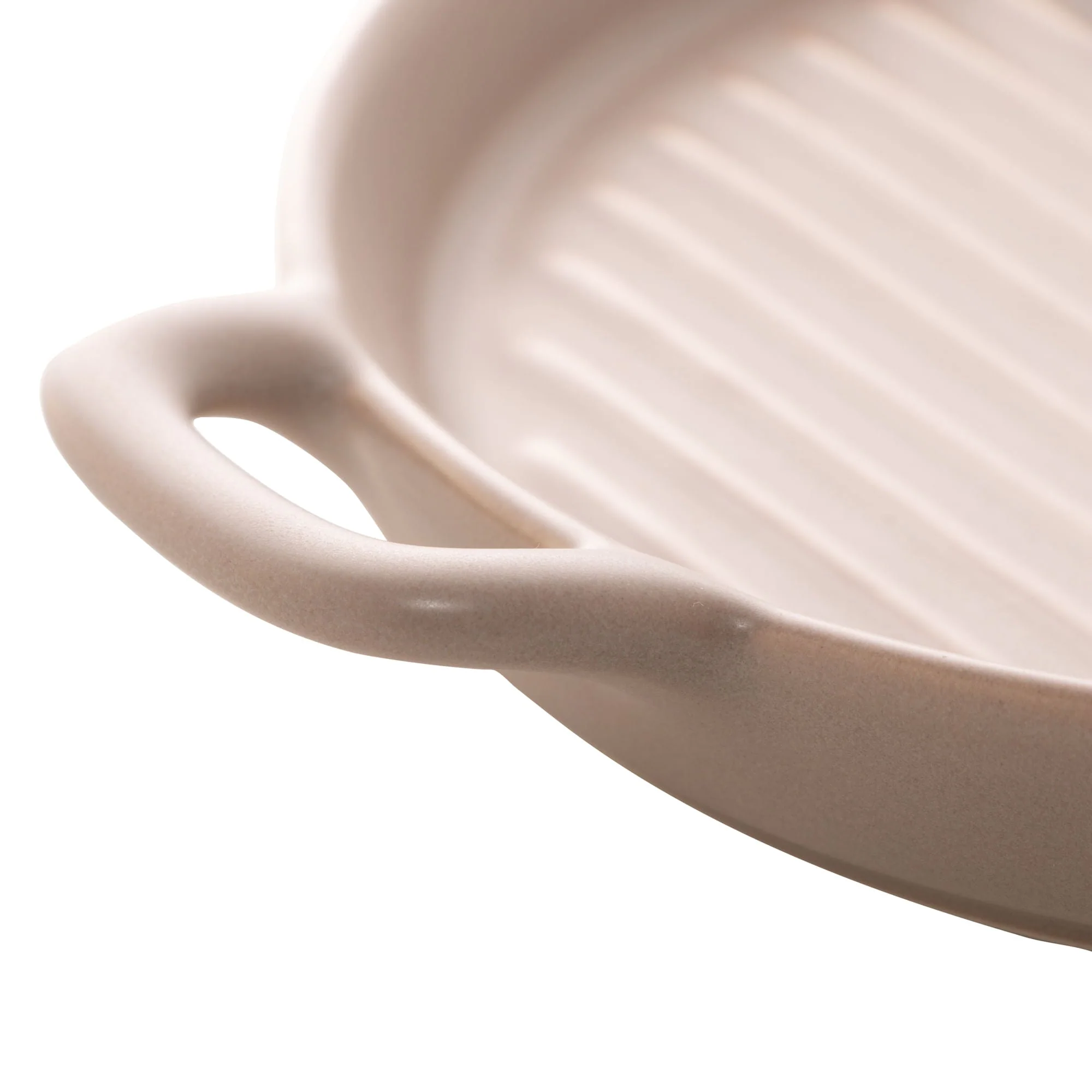 Mini Travessa Grill Redonda Porcelana Nordica Cinza Matt - 20 cm - Image 3