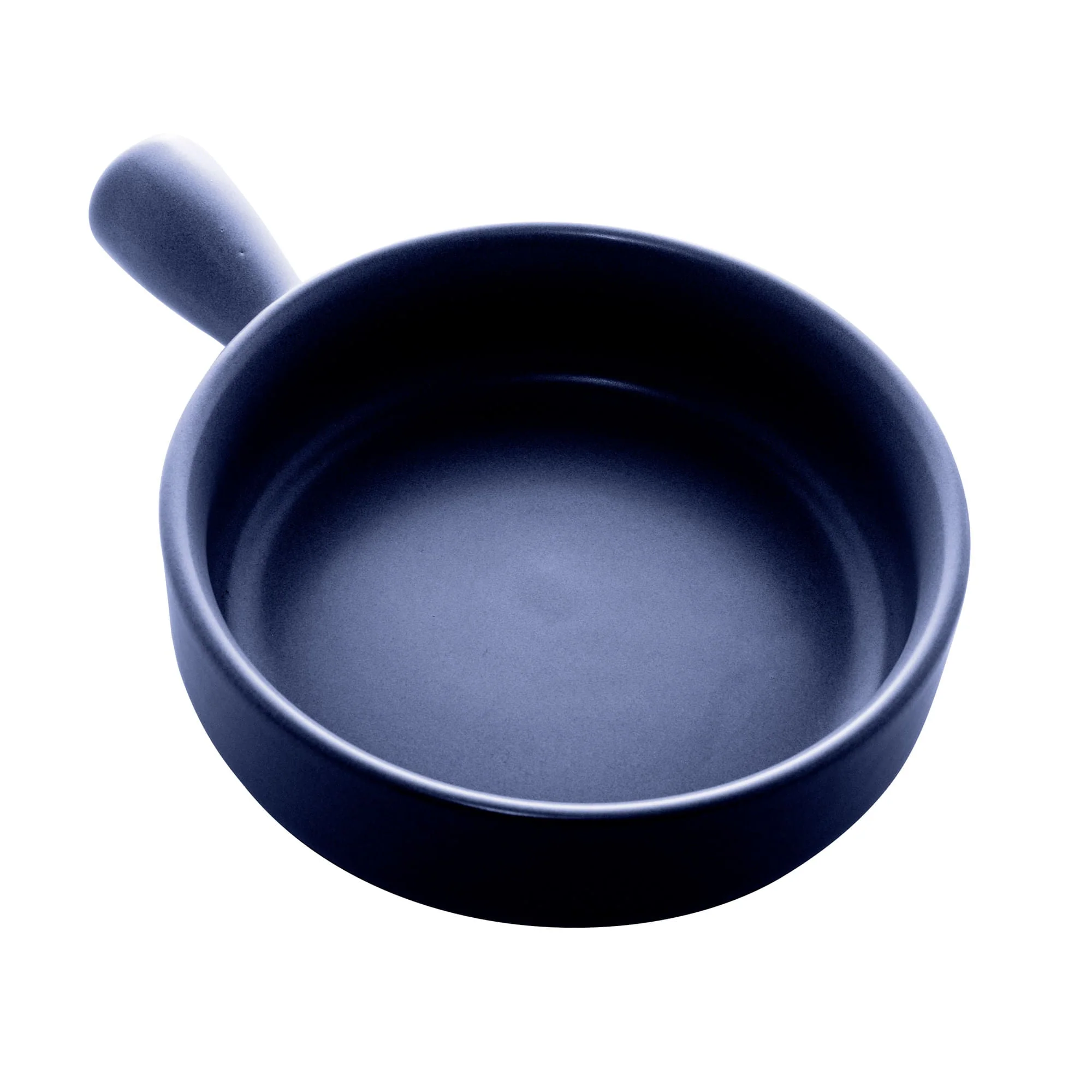 Mini Travessa Panelinha Porcelana Nordica Azul Marinho Matt - 20 cm - Image 2