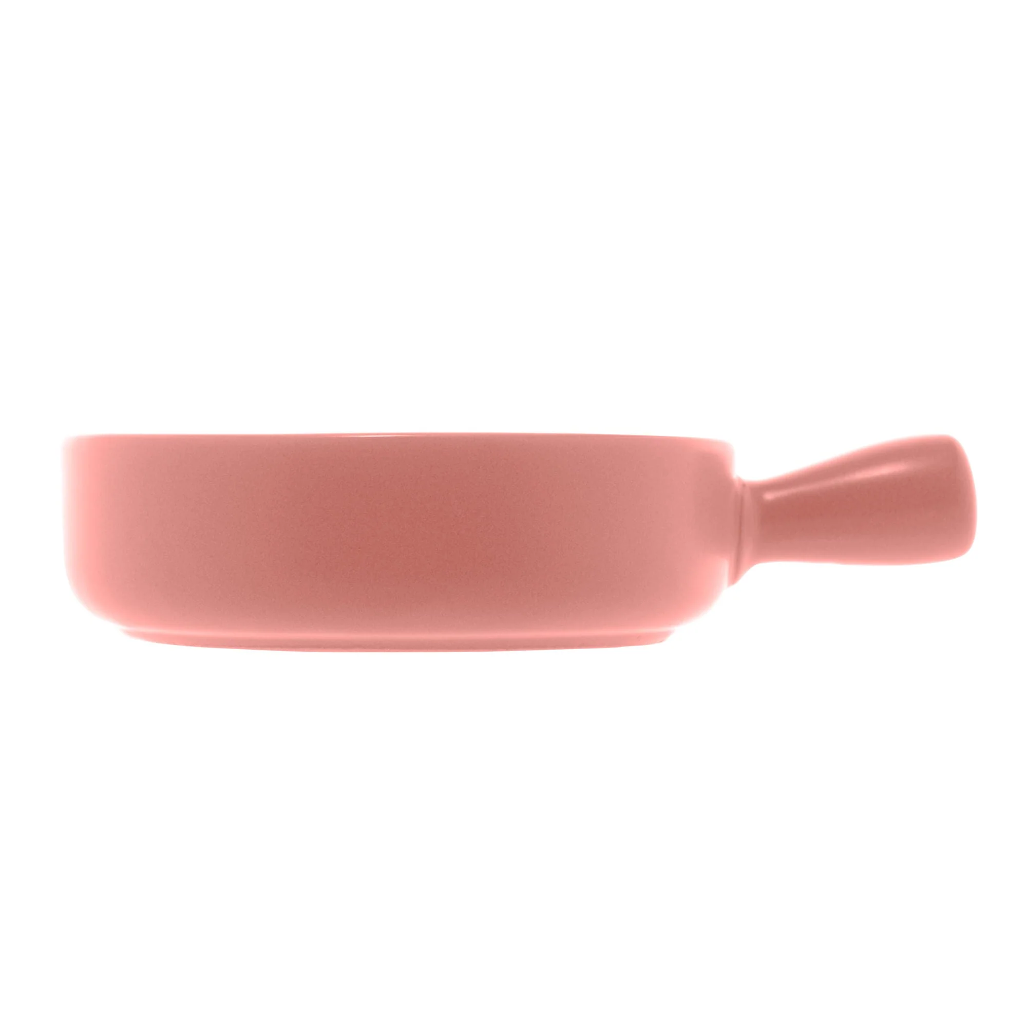 Mini Travessa Panelinha Porcelana Nordica Rosa Matt - 20 cm - Image 3
