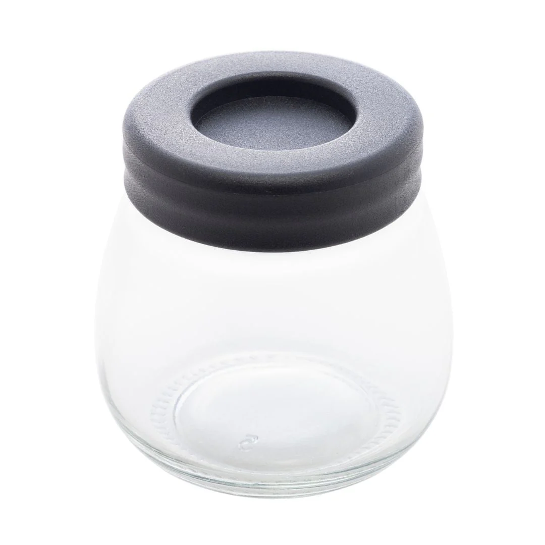 Moedor de Café Manual em Aço Inox com Pote de Vidro Preto 20cm - Image 8