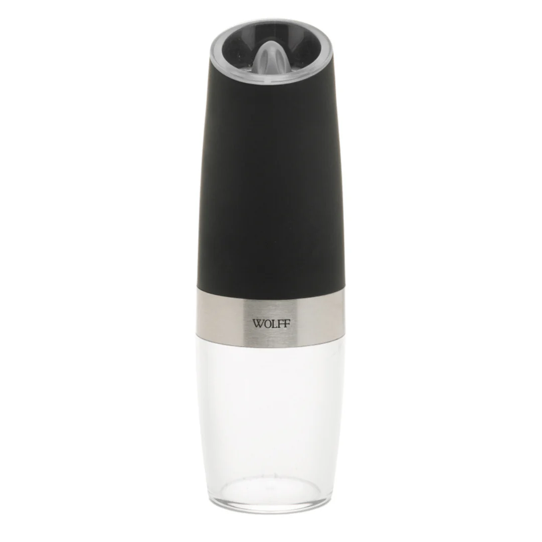Moedor de Temperos Automatico Gravity em Aço Inox Preto 20cm - Image 3