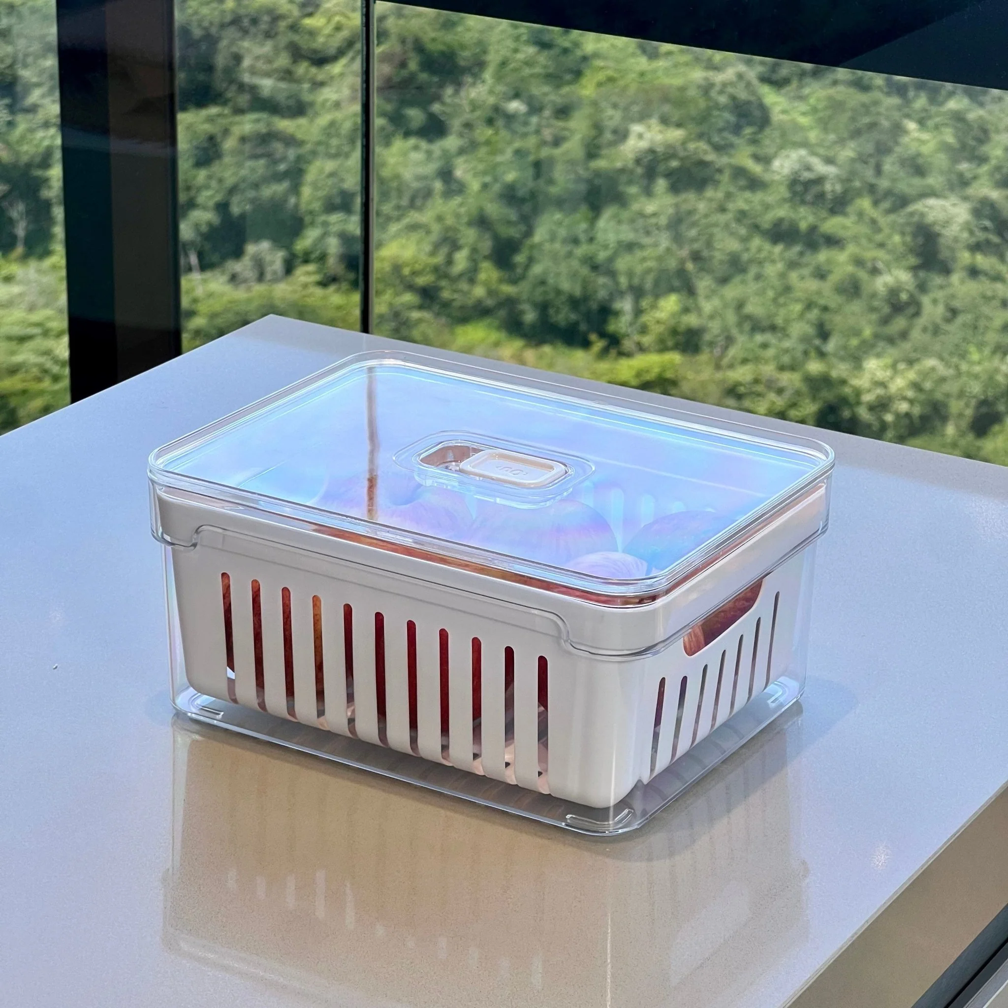 Organizador de Geladeira Clear Fresh com Cesto 2,2 Litros - Image 3