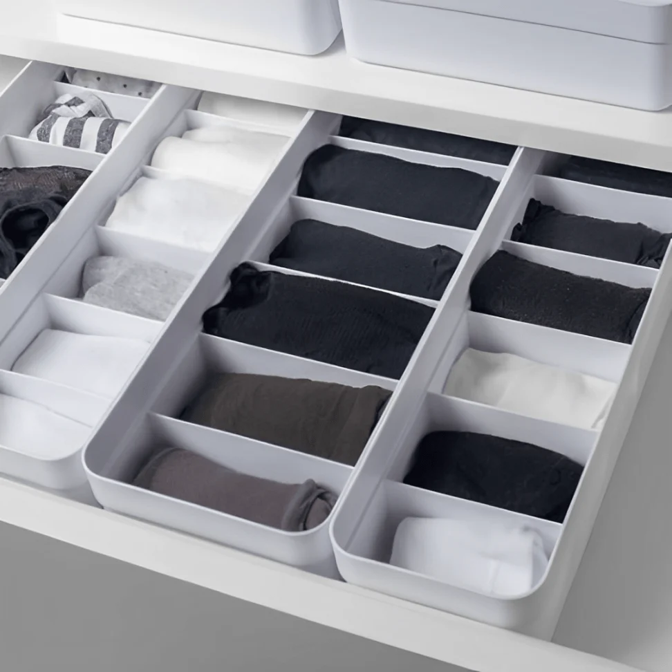 Organizador Colmeia Logic Branco G 12,5cm x 35cm - Image 4