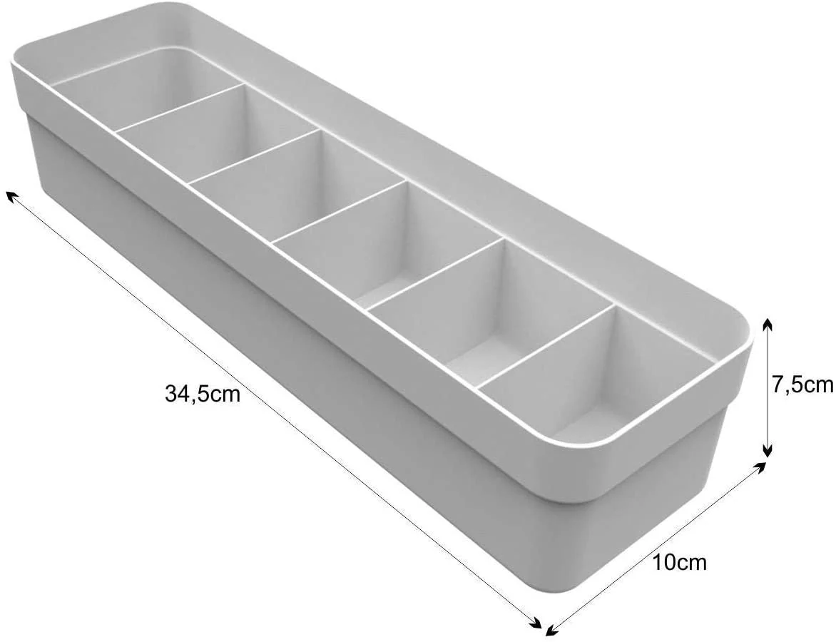Organizador Colmeia Logic Branco P 35cm x 10cm - Image 7