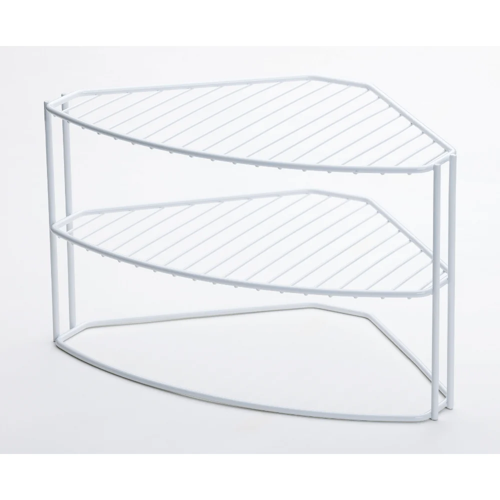 Organizador de Canto 3 Níveis Para Pratos Branco - Image 3