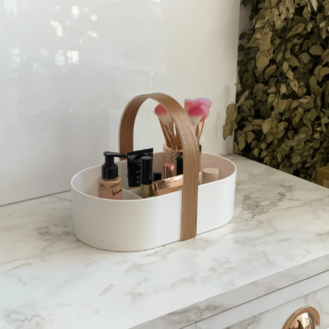 Organizador de Cosméticos Bellwood Branco - Image 4