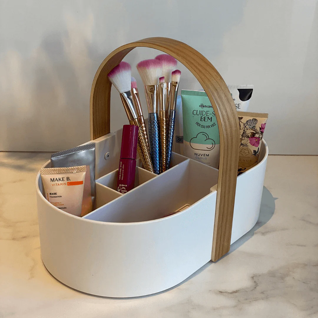 Organizador de Cosméticos Bellwood Branco - Image 6