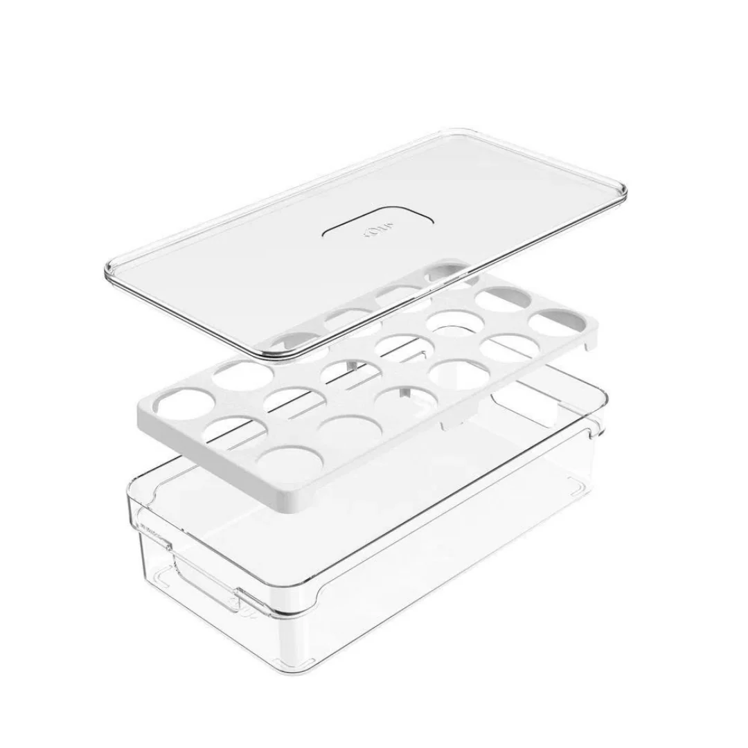 Organizador de Ovos Clear Fresh Natural 18 Ovos - Image 8