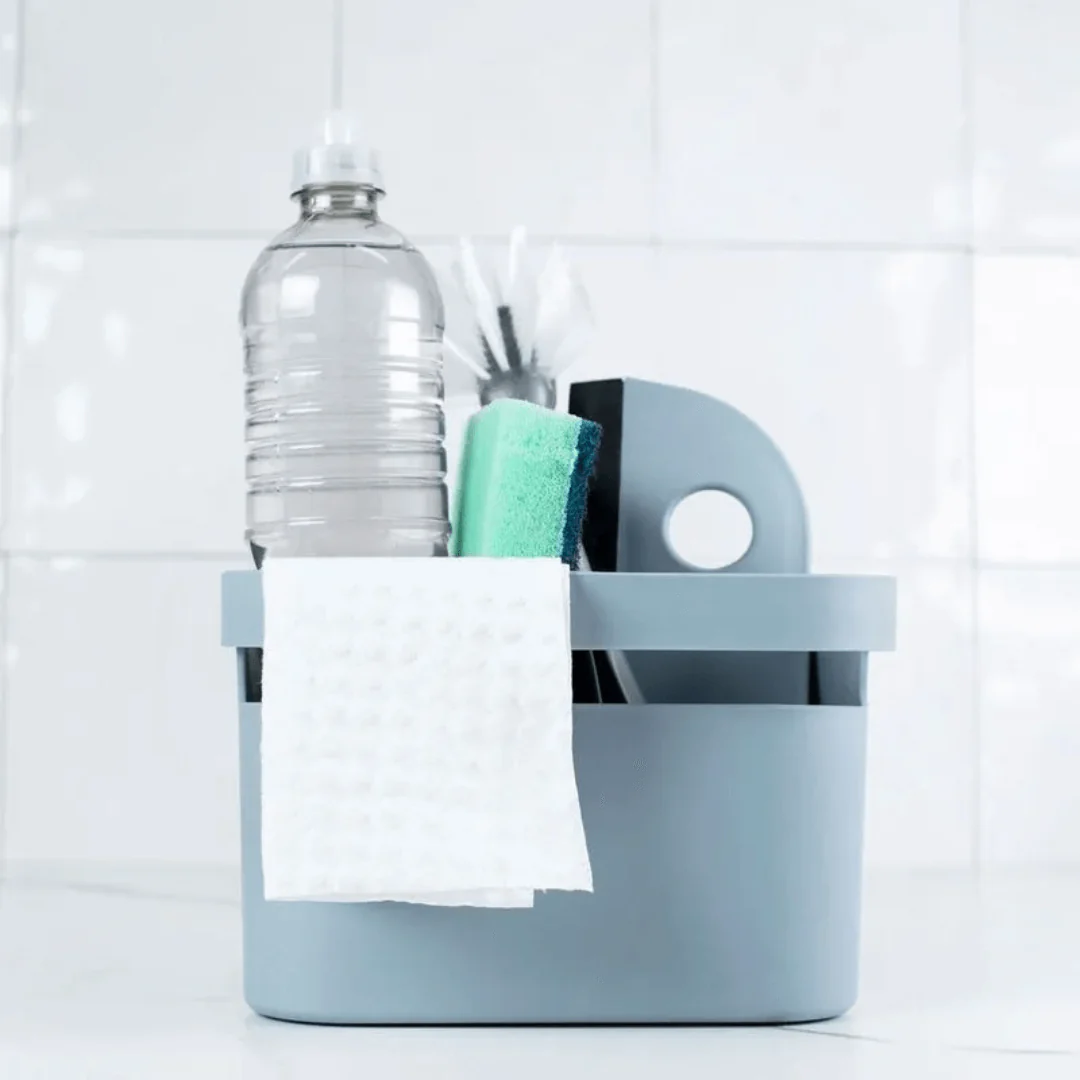 Organizador de Pia Porta Detergente Trium Max Azul Glacial Fechado - Image 4