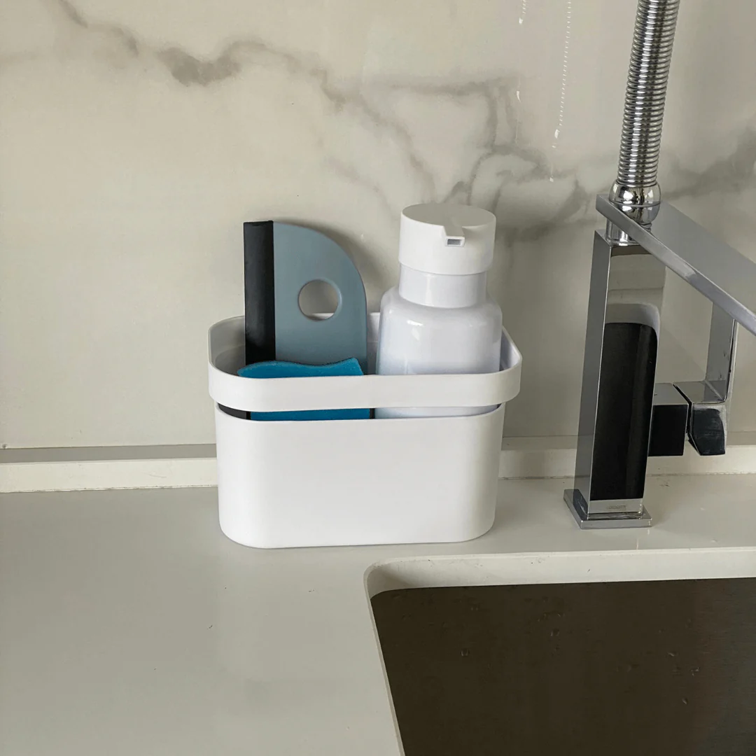 Dispenser Porta Detergente Premium Trium 500ml Branco Fechado - Image 3