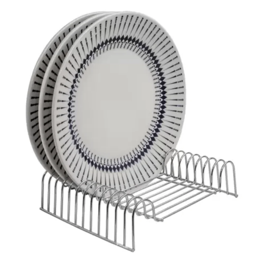 Organizador de Pratos 12 Posições 21,5cm Cromado - Image 8