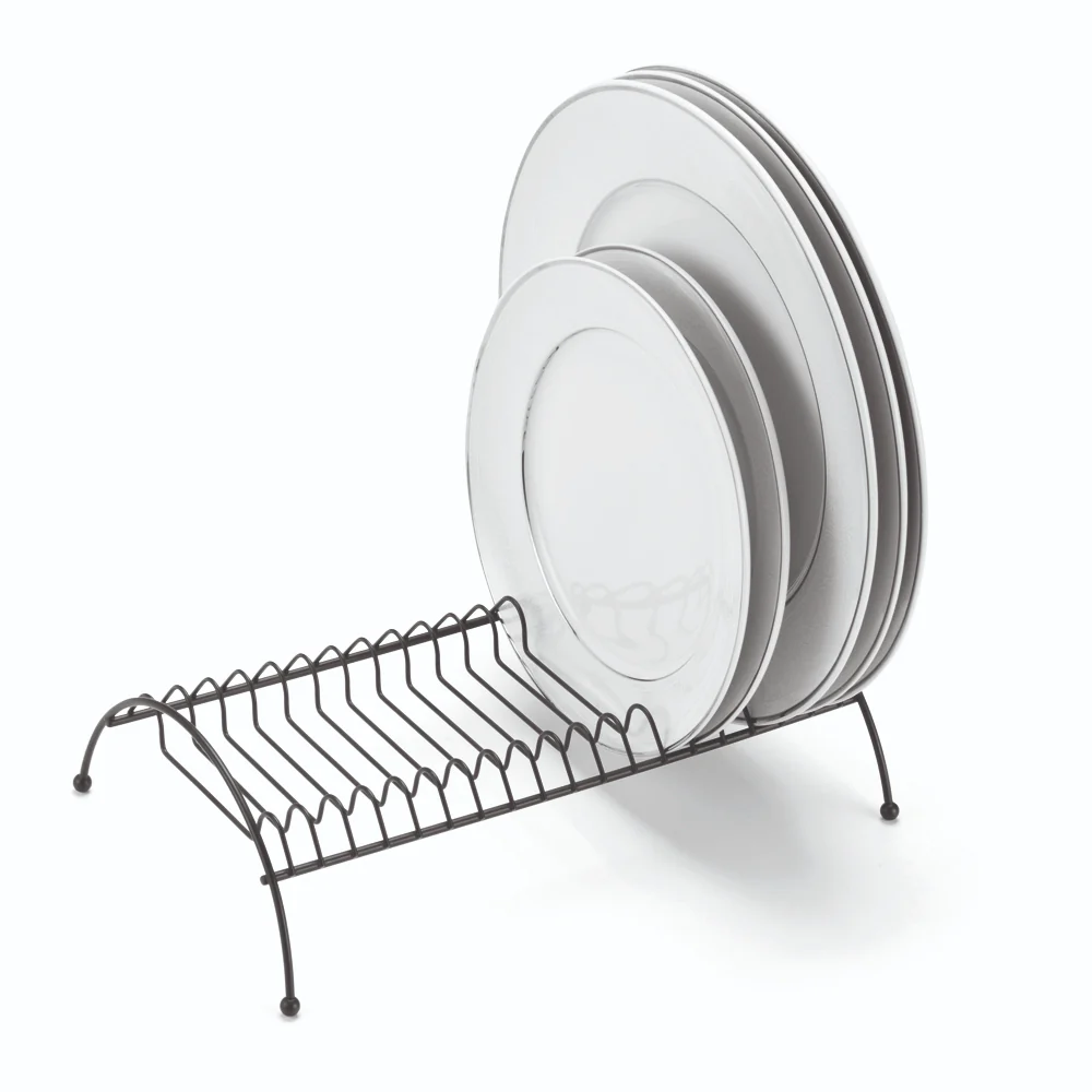 Organizador De Pratos Para Armário e Pia Preto Linha Black - Image 6