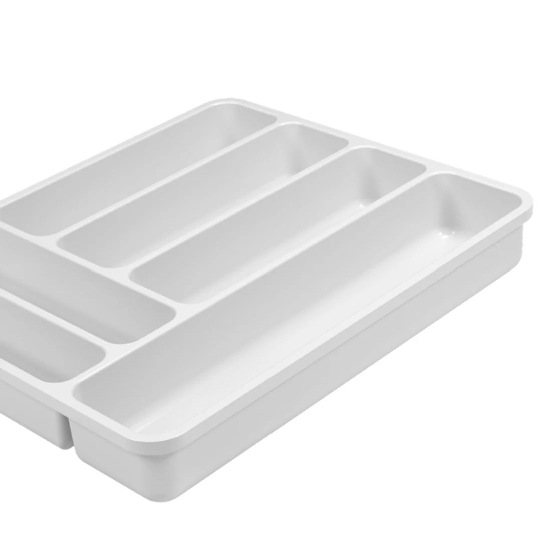 Organizador de Talheres Perfect Branco 35,9cm - Image 5