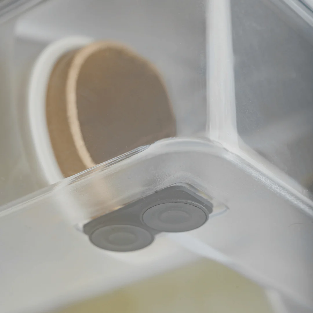 Organizador e Cortador de Rolos Duplo Clear Branco - Image 18