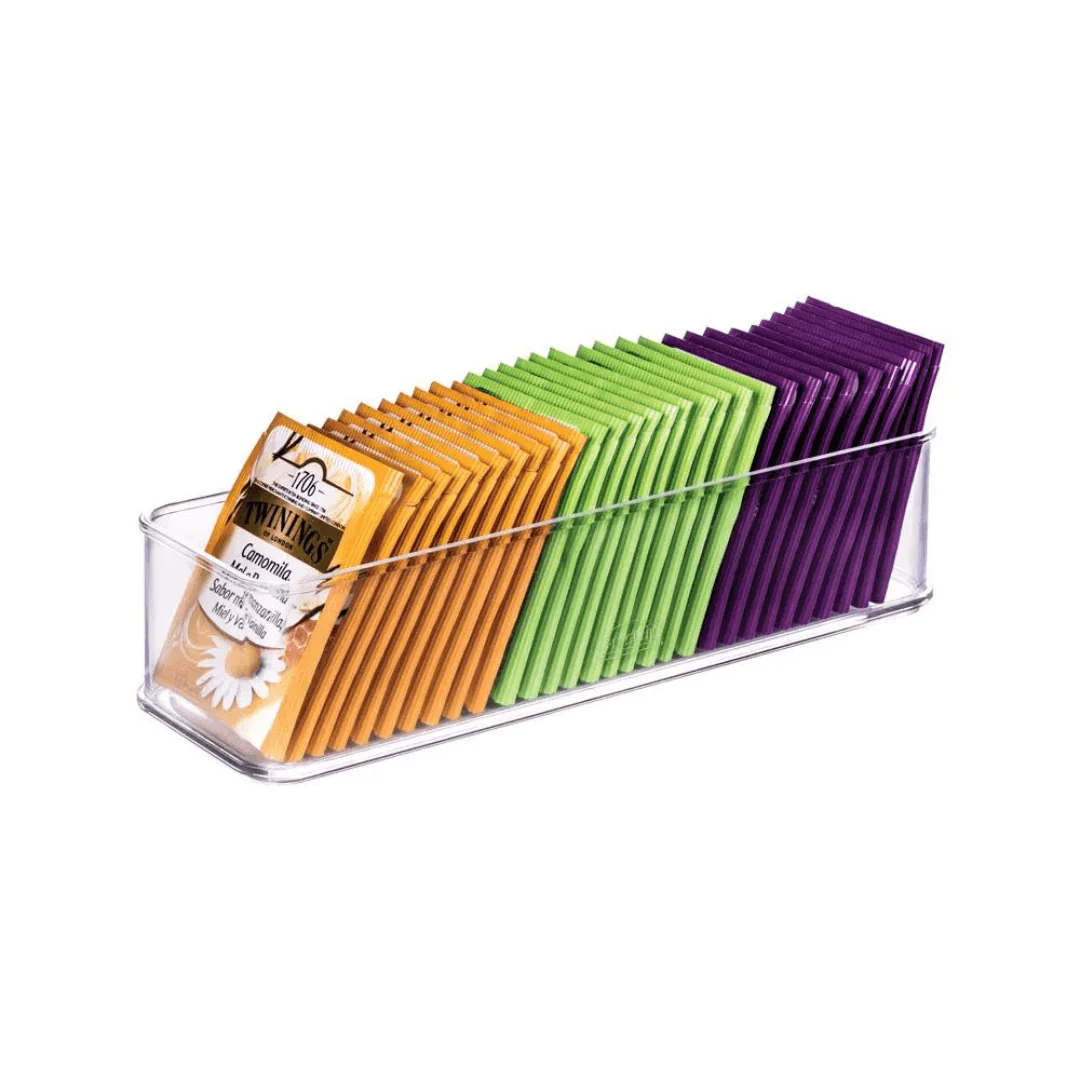 Organizador Encaixa Retangular Transparente 21,9cm - Image 10
