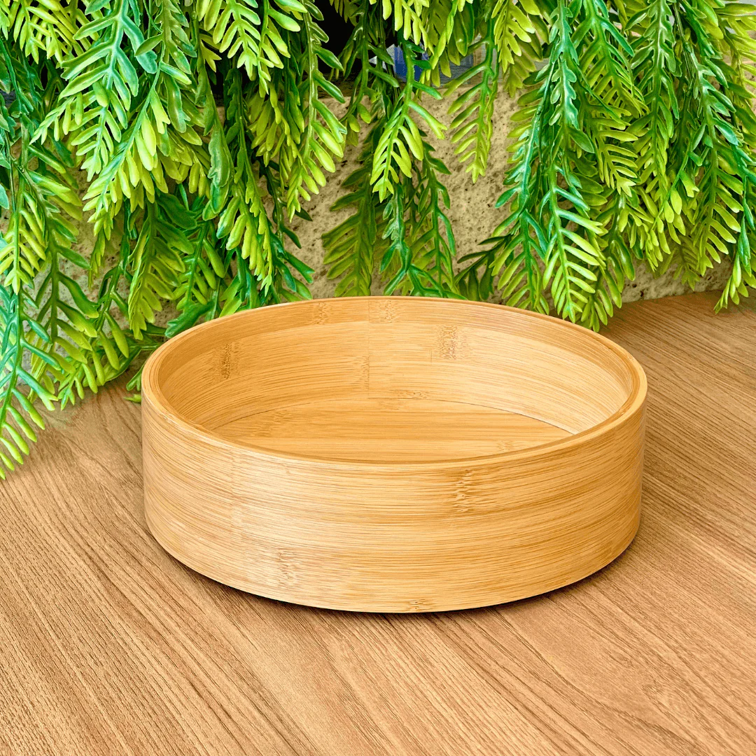 Organizador Giratório Keep de Bambu 25cm - Image 2