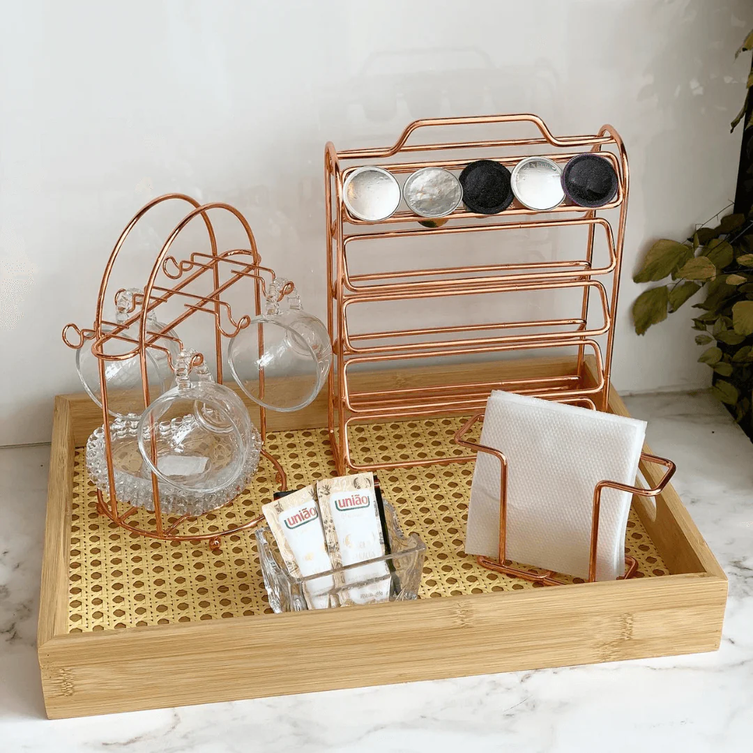 Organizador Porta Cápsulas de Café Dolce Gusto Rose Gold - Image 4