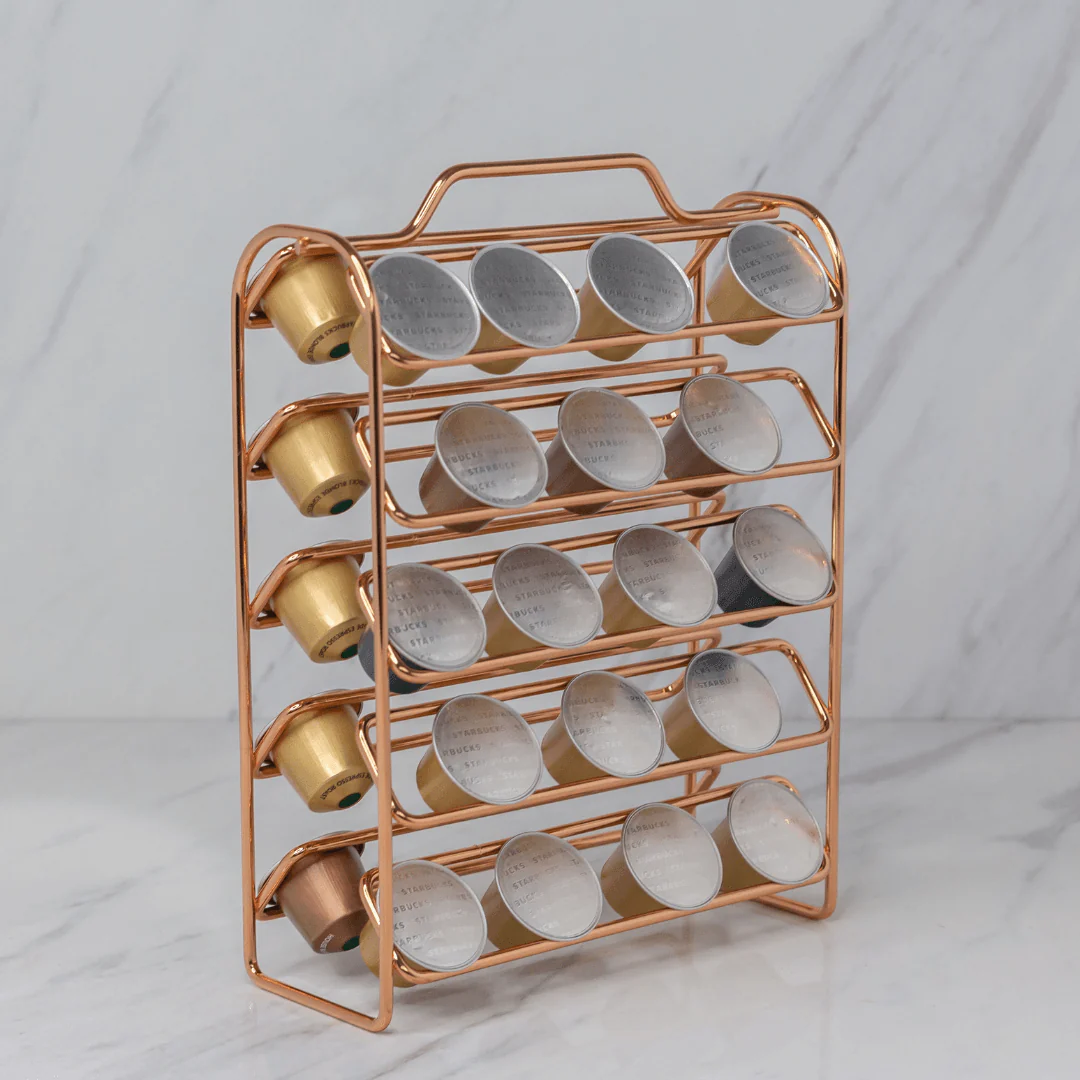 Organizador Porta Cápsulas de Café Nespresso Rose Gold - Image 3