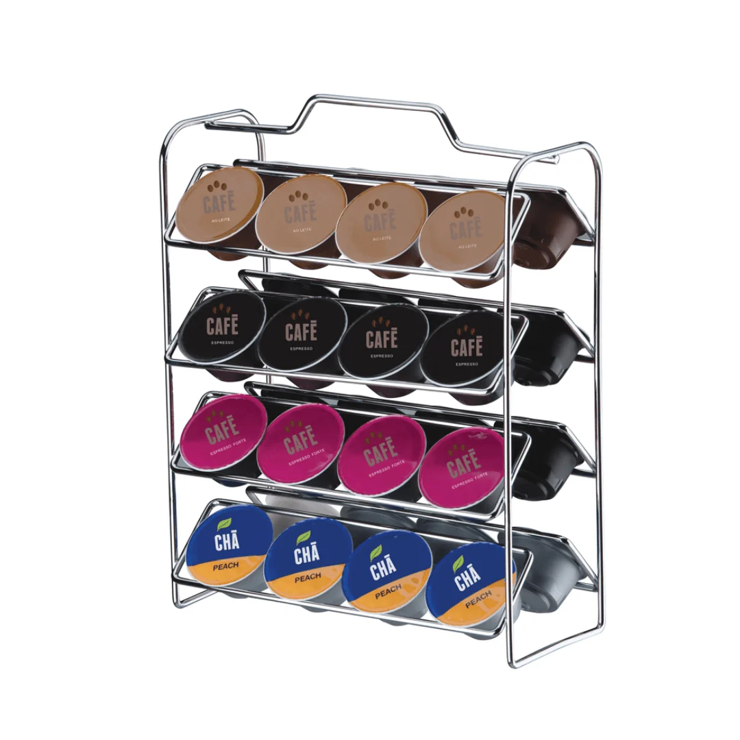 Organizador Porta Cápsulas de Café Dolce Gusto Cromado - Image 6